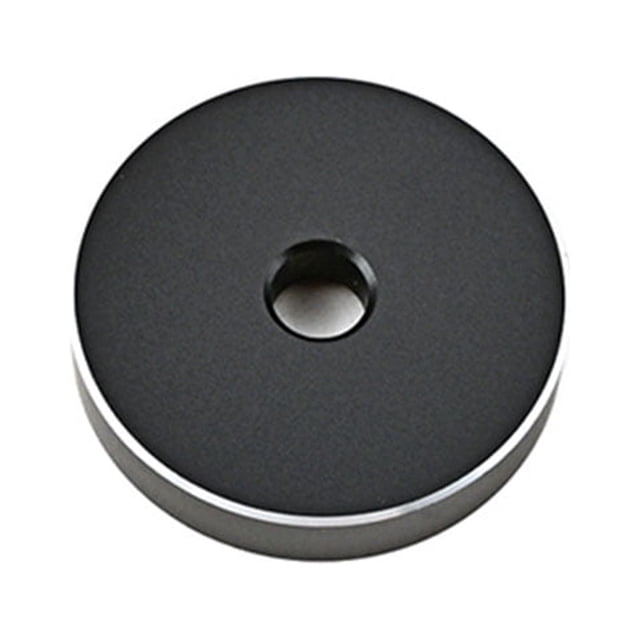 stanreset Record Gramophone Turntable Adapter Accessory Phonograph Standard Replacement Aluminum Alloy Center Durable Round Black