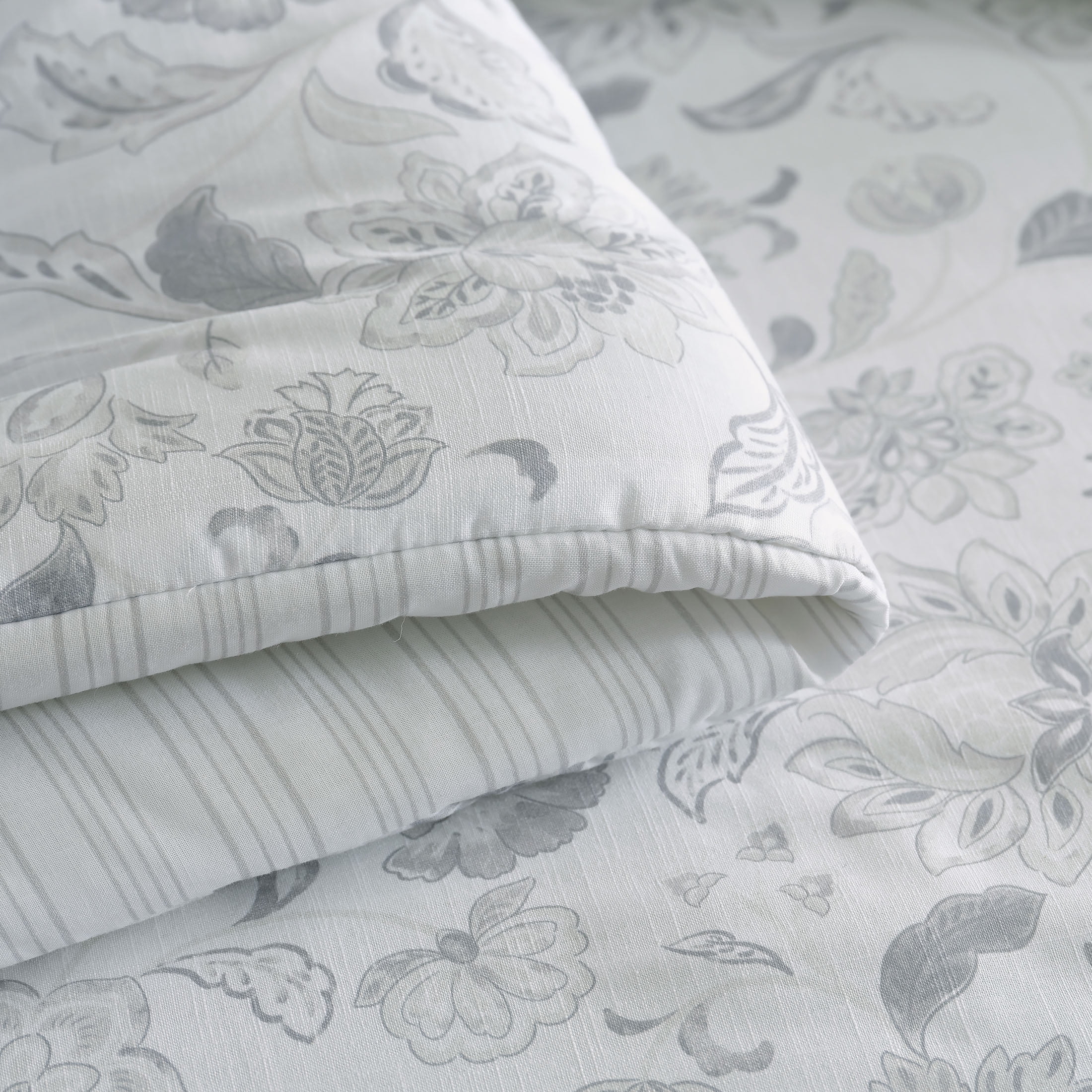 Martha Stewart Everyday Juliet Jacobean couette en coton Tres Grand
