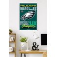 thumbnail image 3 of Logo de l'équipe NFL Philadelphia Eagles - Super Bowl LIX, 3 of 4