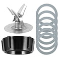thumbnail image 1 of 1 Ensemble de Lames de Mélangeur Électrique Base Accessoires de Presse-Agrumes Compatibles pour Osterizer, 1 of 7