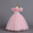 thumbnail image 2 of Robe Formelle pour Tout-Petit, Robe de Bal à Épaules Dénudées, Robes pour Filles, Robe en Tulle, Robe pour Tout-Petit Fille 9-10 Ans, 2 of 9