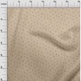 thumbnail image 2 of oneOone Tissu Viscose Georgette Imprimé Feuilles & Roses Tissu BTY 42 Pouces de Large, 2 of 4