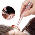 thumbnail image 3 of New Arrival Rose Gold Kids Ear Cleaning Kit: LED Lighted Visible Ear Spoon with Ear Wax Tweezers, Safe & Gentle Ear Care Tool Set for Children, Easy-to-Use & Portable Ear Cleaner for Toddlers and, 3 of 5