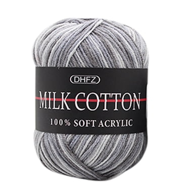 Birdeem Colorful Hand Knitting 50G Knitting Crochet Milk Soft Baby Cotton Wool Yarn
