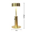 thumbnail image 3 of pitrice Dimmable Table Lamp Bar Decor Battery Desk Bedside Cylindrical Gold, 3 of 7