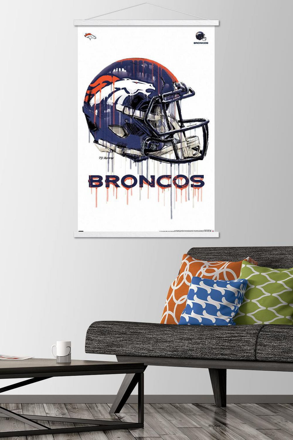 NFL Denver Broncos - Casque anti-goutte 20