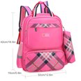 thumbnail image 3 of Coofit Sac à Dos pour Enfants Anti-Éclaboussures Réfléchissant Sac à Dos d'Étudiant Sac d'École avec Trousse, 3 of 4
