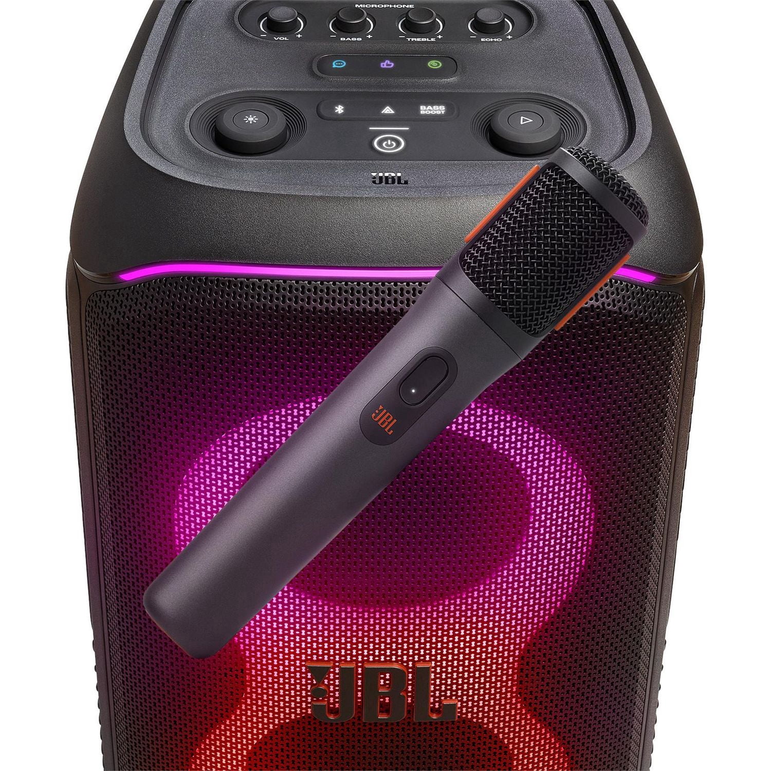 JBL PartyBox Wireless Mic - Digital wireless microphones - Black