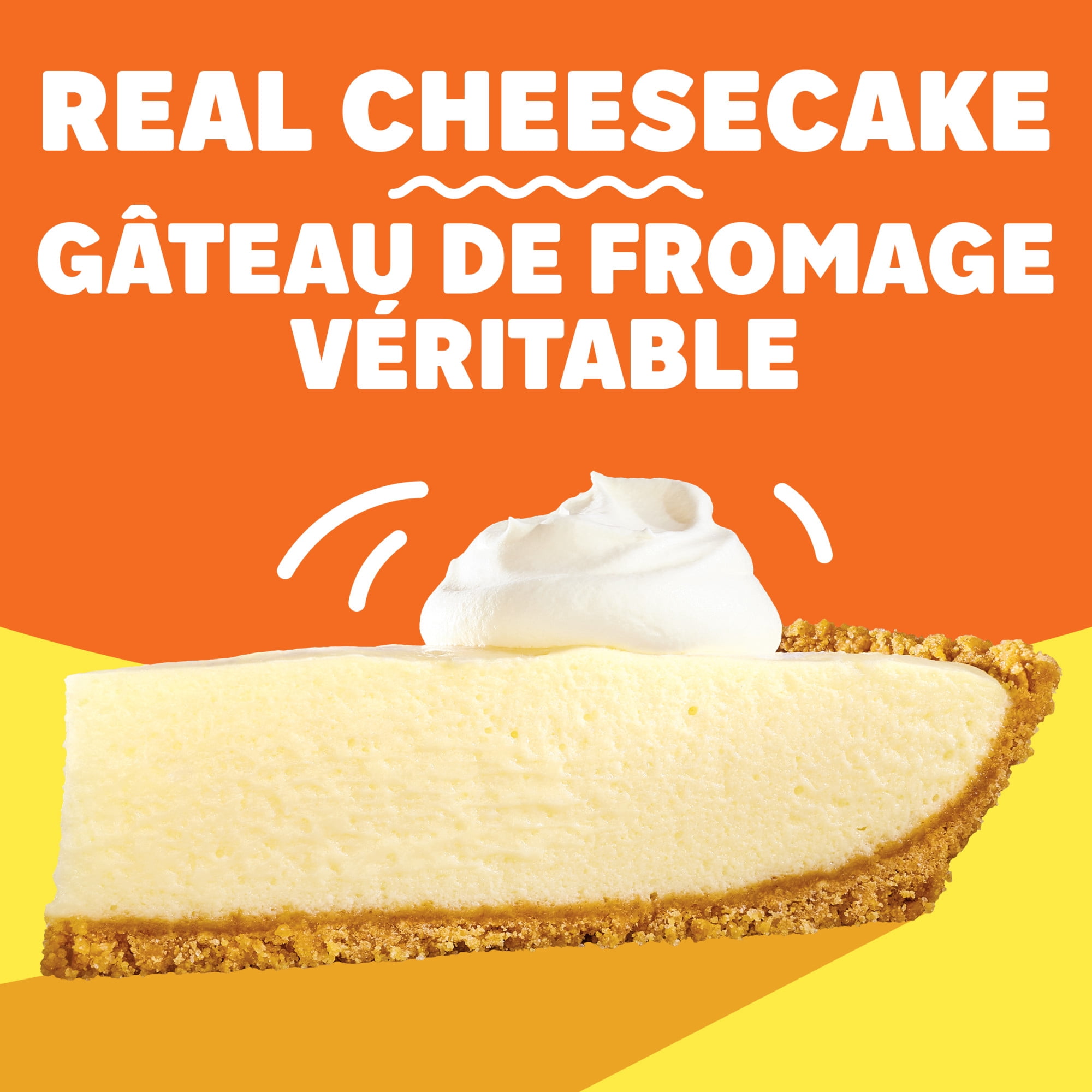 Préparation Pour Dessert Gâteau Au Fromage Authentique Avec Préparations Pour La Garniture Et La Croûte, Boîte