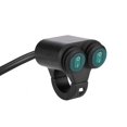 thumbnail image 4 of Interrupteur de Feux de Brouillard de Moto, 22mm Universel Moto Guidon Moto Klaxon Interrupteur Double Bouton de Commande Interrupteur Finement Réglé Performance, 4 of 5