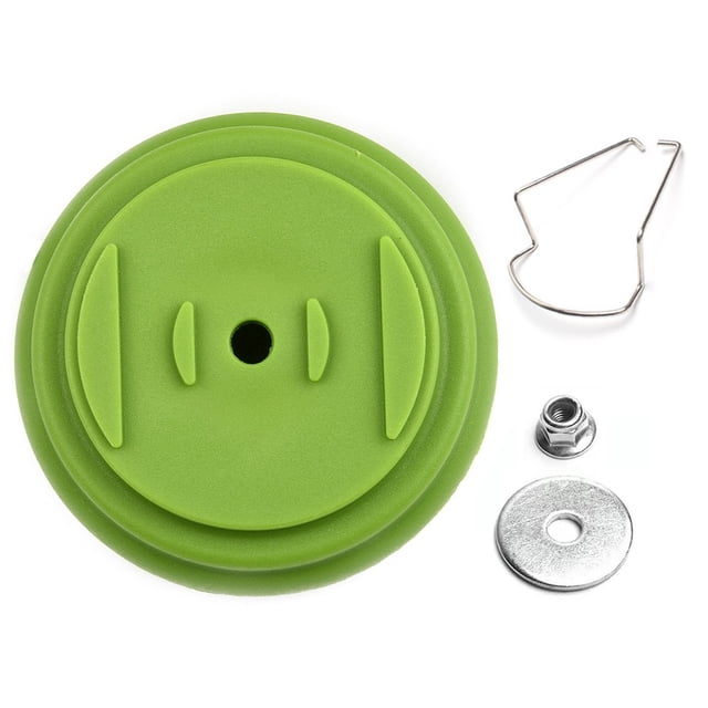 Accessoire de Couvercle en Plastique pour Tondeuses à Gazon, Accessoire d'Outils Électriques de Jardin, Couvercle en Plastique + Joint de Protection + Écrou + Garde