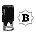 thumbnail image 1 of Printtoo R-40 Octogone Celtique Tourbillon Alphabet B Monogramme Auto Encrage Timbre en Caoutchouc Bureau Stationnaire, 1 of 3