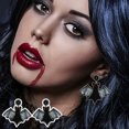 thumbnail image 1 of Up to 65% Off Women's Earrings Halloween Sequins Rice Beads Creative Earrings Temperament Ladies Earrings Pendant Necklace Rings Earring Jewelry on Clearance, 1 of 2