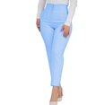 thumbnail image 2 of Lroveb Pantalon Habillé pour Femmes Taille Haute Fuselé Pantalon Décontracté Mode pour Femmes Coupe Ajustée Pantalon Moulant Bleu, 2 of 4