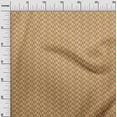 thumbnail image 3 of oneOone Cotton Silk Orange Fabric Geometric Craft Projects Decor Fabric Printed By The Yard 42 Inch Wide, 3 of 4