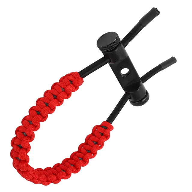 Écharpe de Poignet Arc de Tir à l'Arc, Sangle de Poignet Réglable en Nylon Pratique pour l'Entraînement Violet, Jaune, Rouge, Orange, Vert