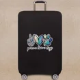 thumbnail image 1 of Travel Accessories Luggage Case Suitcase Dust Protective Cover 18-28 Inch Footprints Pattern Series Trolley Case Elastic Cover 1Footprints001 XL, 1 of 6