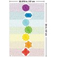 thumbnail image 2 of Chakras Wall Poster, 22.375" x 34", 2 of 4
