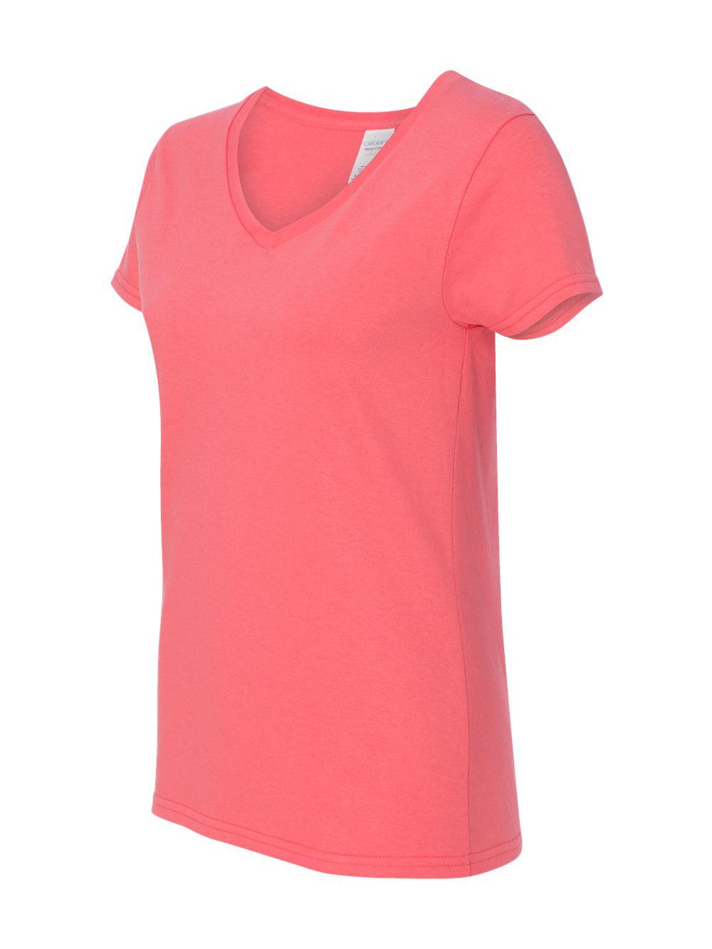 Gildan - Heavy Cotton Women’s V-Neck T-Shirt
