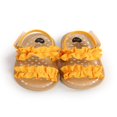 thumbnail image 4 of Baby Girls Summer Sandals Anti-Slip Soft Sole Ruffle Flat Shoes, 4 of 6