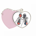 thumbnail image 1 of Chaussures en Toile Motif Drapeau U.s.k Miroir Sac de Voyage Maquillage Cœur Rose, 1 of 4