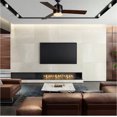 thumbnail image 3 of Hampton Bay Castlegate 44 in. Indoor Integrated LED Matte Black Ceiling Fan with 3 Reversible Blades, Light Kit and Remote Control, 3 of 10