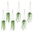 thumbnail image 2 of Danson Decor, 11'' Artificial Potted Succulent, Green, 2 of 3