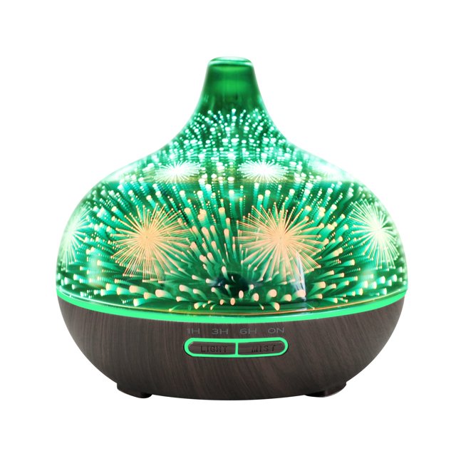 Boovnll Humidifiers for Bedroom, Night Light U Ltrasonic Aroma Diffuser Oil Humidifier Aromatherapy, Humidifier, Humidifier Large Room, Cool Mist Humidifiers for Bedroom