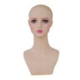 thumbnail image 3 of Xuanheng Female Mannequin Head Manikin Head Bust Versatile Display Prop Tabletop Display Style D, 3 of 8