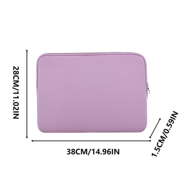 Vwrxbz Laptop Sleeve Case 14 Inch Neoprene Padded Protective Cover Computer Bag Compatible with Notebook Tablet