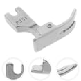 thumbnail image 2 of MOVTOTOP Pied de Fermeture Éclair en Métal pour Machine à Coudre Industrielle Rouleau 1 Ensemble Argent, 2 of 7