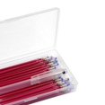 thumbnail image 3 of 40 Pcs Stylos Effaçables à Chaud Stylos Effaçables à Chaud Recharges de Tissu Effaçables Stylos de Marquage Rouge, 3 of 5