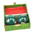 thumbnail image 4 of Portable Baoding Balls with Storage Box Durable for exercise massage ball hand Kids Elderly Parents Green Tai Chi, 4 of 9
