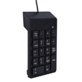 thumbnail image 2 of VONKY Wired Numeric Keyboard USB Computer Laptop External Numpad Travel Desktop PC Digital Keypad Office Replacement, 2 of 8