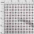 thumbnail image 1 of oneOone Viscose Chiffon Fabric Square & Triangle Geometric Printed Fabric 1 Yard 42 Inch Wide, 1 of 4