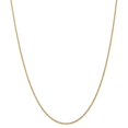 thumbnail image 1 of 14k Yellow Gold Solid 1.75mm Handmade Regular Rope Chain Necklace 20 Inch Lobster Claw Jewelry Gifts for Women, 1 of 4