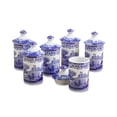 thumbnail image 2 of Spode Blue Italian Pots à Épices, Ensemble de 6, 2 of 4