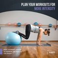 thumbnail image 3 of FitMate Stability Ball Workout Exercise Poster - Workout Routine with Free Weights, Home Gym Decor, Room Guide (20 x 30 Inch), 3 of 5