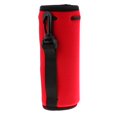 thumbnail image 1 of Almencla Water Bottle Sleeve Carrier Cover Neoprene Drawstring Insulator Sleeve Red, 1 of 8