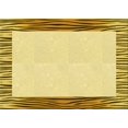 thumbnail image 1 of Ahgly Company Tapis Rectangulaire Lavable en Machine Intérieur Transitionnel Brun Doré Foncé, 2 Pieds x 4 Pieds, 1 of 7