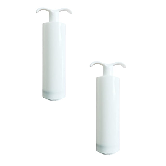 Oleegame 2 Pcs Sacs sous Vide Compressés à la Main Sacs de Compression Manuelle Pompe à Air 1 Pcs Blanc