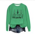 thumbnail image 2 of EGNMCR Chandail en Molleton de Noël Col Rond Imprimé Ample Manches Longues Sans Capuche, 2 of 4