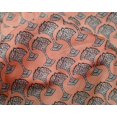 thumbnail image 4 of oneOone Silk Tabby Fabric Floral Block Print Sewing Fabric BTY 42 Inch Wide, 4 of 4