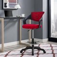 thumbnail image 1 of Modway Chaise Thrive Haute de Bureau pour Bureaux Debout Réglables, Rouge, 1 of 8
