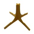 thumbnail image 1 of MERIGLARE Portable Trumpet Stand Tripod Holder Clarinet Support for Clarinet Saxophone Yellow, 1 of 9