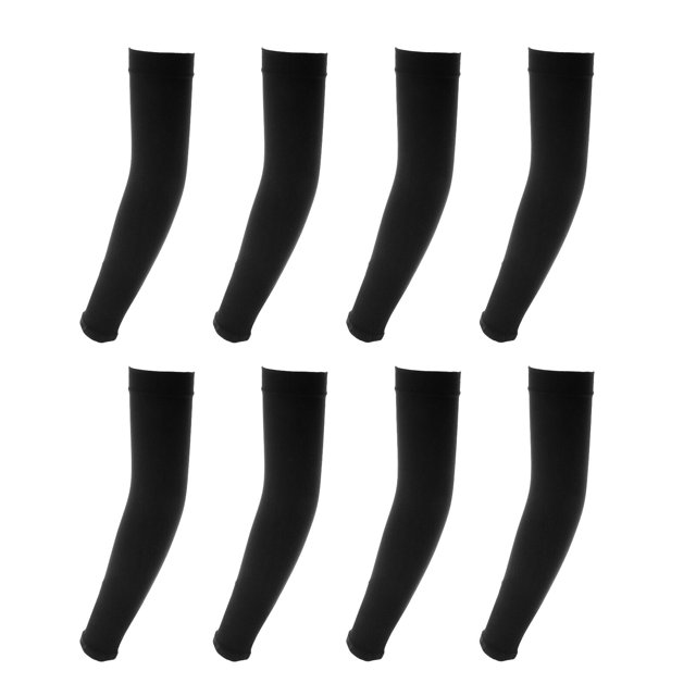 Miangastore 4 Paires Manchons de Bras d'Été pour Adultes Manchons de Bras Résistants au Soleil Manchon de Sport de Plein Air