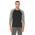 thumbnail image 1 of Bella + Canvas Unisex 3/4-Sleeve Baseball T-Shirt, 1 of 3