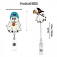 thumbnail image 2 of Badge Drôle et Mignon avec Fermeture à Clip pour Médecins, Enseignants, Étudiants, Travailleurs, Etc. Motif de Dessin Animé, Badge de Travail pour Induction, Collation des Grades, 2 of 3