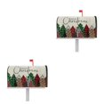 thumbnail image 1 of Ruiboury Weather-resistant And Robust Couch Cover Easy To Vivid Print Christmas Deer Pattern Mailbox Sleeve Cloth Standard Size YTYH2309040 2Set, 1 of 6