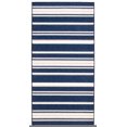 thumbnail image 1 of ECARPET Indoor/Outdoor for Balcony, Patio and Garden Arthur Navy Rug, 1 of 9